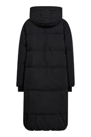 Cayo Long Quilt Jacket  | Black | Jakke fra Mos Mosh