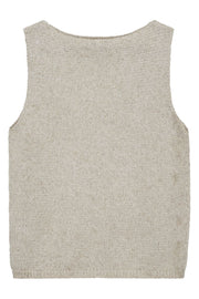 Grscaliva Top 206252 | Moonbeam Melange | Tanktop fra Freequent