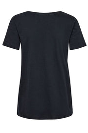 Gethi Deco Tee  | Salute Navy | T-shirt fra Mos Mosh