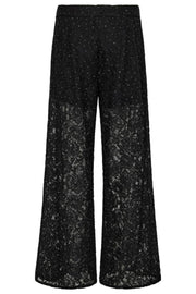 Sia Simili Lace Pant 31678 | Black | Bukser fra Co'couture