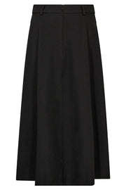 Luna Pocket Pleat Skirt 34222 | Black | Nederdel fra Co'couture