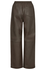 Phoebe PullOn LeatherPant 31243 | Elephant | Bukser fra Co'couture