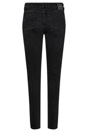 Naomi Salute Jeans Regular | Black | Jeans fra Mos Mosh