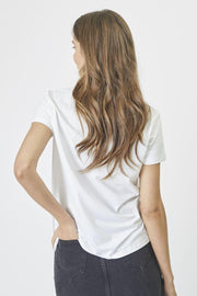 Coco Signature Tee | Hvid | T-shirt fra Co'couture