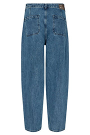 Barrel Mondra Jeans | Blue | Jeans fra Mos Mosh