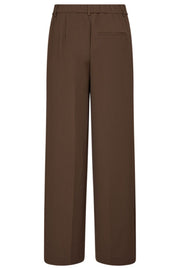 Cadeau Wide Pant | Mud Brown | Bukser fra Co'couture