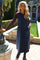Asta Ns Long Dress | Blue Denim | Kjole fra Liberté