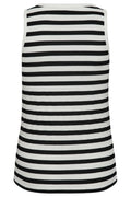 Effy Top 203813 | Black W. Star Off-White | Tanktop fra Freequent – nedsat