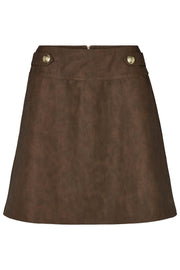 Olivia Skirt 2837 | Brown | Nederdel fra Prepair