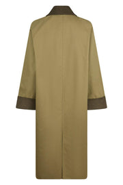 Anneli Cord Coat | Khaki | Jakke fra Neo Noir