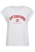 DustCC Print Tee | White Flame | T-Shirt fra Co'couture
