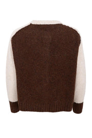 Jacks Knit Cardigan | Coffee | Strik fra Black Colour