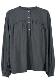 Nella Blouse 2794 | Blue Grey | Bluse fra Prepair