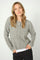 Almine Knit Cardigan | Grey Melange | Strik fra Mos Mosh