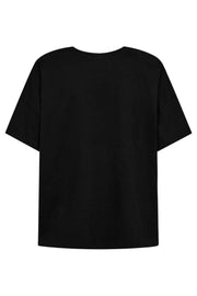 Carol Tee 207405 | Black W. Moonbeam | T-Shirt fra Freequent