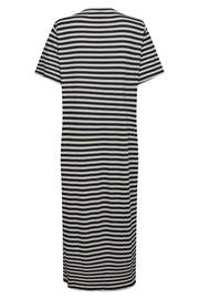 Alma Tshirt Dress | Black Creme Stripe | Kjole fra Liberté