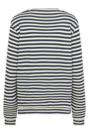 Tini Stripe Sweat | Blå | Bluse fra Statebird