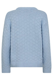 Cotla Pullover 205404 | Chambray Blue | Strik fra Freequent