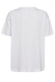 Zini O-SS Tee   | White | T-shirt fra Mos Mosh