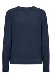 Dodo Pullover 204449 | Vintage Indigo | Strik fra Freequent