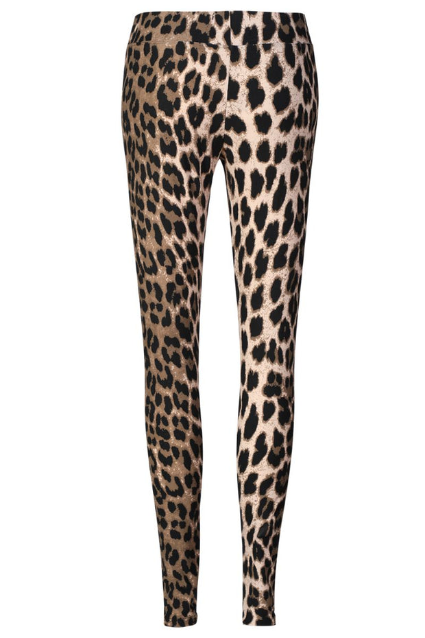 Alma Legging | Big Lux Leo Fossil | Leggings fra Liberté