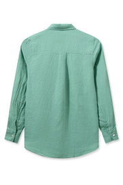 Karli Linen Shirt | Wasabi | Skjorte fra Mos Mosh