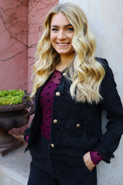 Coco Ls Jacket | Black | Jakke fra Liberté