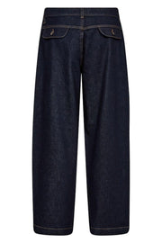 Tino Chino Jeans Ankle | Dark Blue | Jeans fra Mos Mosh