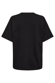 Carol Tee 205698 | Black w. Black | T-Shirt fra Freequent