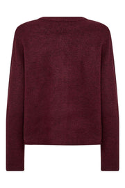 Alice Cardigan | Bordeaux | Strik fra Statebird