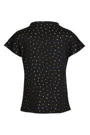 Alma Top | Black Gold Heart | Top fra Liberté