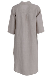 Melina Shirt Dress | Beige | Kjole fra Black Colour
