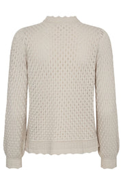 Gina Pullover 205040 | Moonbeam | Strik fra Freequent