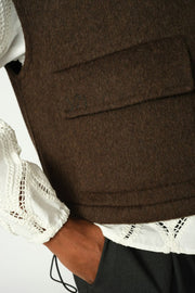 Elise Loisa Wool Vest | Delicioso | Vest fra Mos Mosh