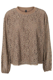 Claire Blouse 2822 | Coffee Latte | Bluse fra Prepair