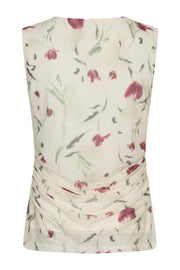 Liblana Artist Mesh Top | Creme | Bluse fra Neo Noir