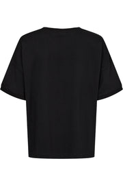 Carol Tee 205112 | Black W. Black | T-Shirt fra Freequent