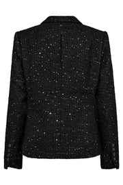 Belize Bouce Blazer | Black | Blazer fra Mos Mosh