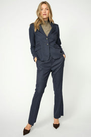 Blake Carie Blazer | Maritime Blue | Blazer fra Mos Mosh