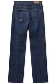 Cecilia Cover Long Jeans | Blue Denim | Jeans fra Mos Mosh