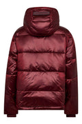 Jilly Metallic Down Jacket | Cabernet | Jakke fra Mos Mosh