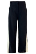 Frede Wide Panel Pants | Black Offwhite | Bukser fra Liberté – nedsat