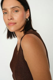 Relena Imanja Knit Tank Top | Bracken | Strik fra Mos Mosh