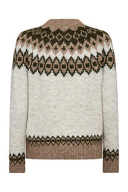 Novala Cardigan 206811 | Moonbeam Mel W Kombu Green Mel | Cardigan fra Freequent