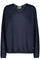 Thora V-Neck Knit | Salute Navy | Strik fra Mos Mosh
