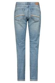 Naomi Light Perla Jeans  Regular | Light Blue | Jeans fra Mos Mosh