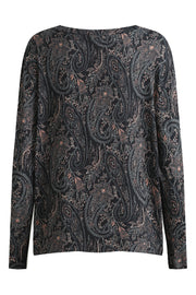 Alma Ls U Tshirt | Night Sky Paisley | T-Shirt fra Liberté