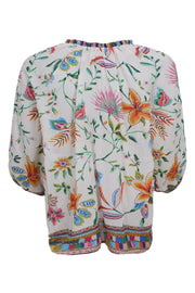 Art Blouse | Warm Orange | Bluse fra Black Colour