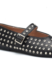 Studded Mary Jane Ballerina CM2315 | Black | Sko fra Avery