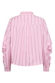 Rosalina Stripe Shirt 35877 | Pale pink | Bluse fra Co'couture
